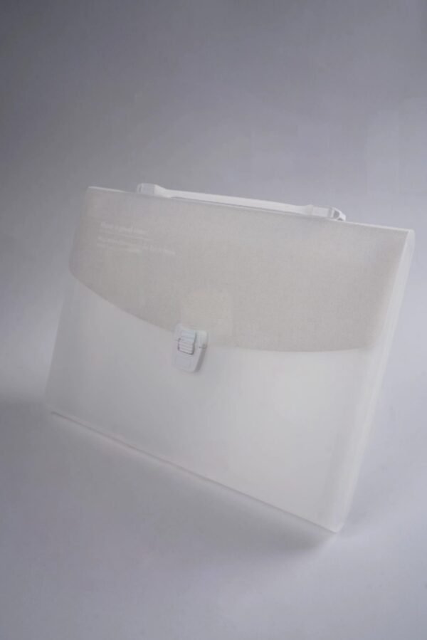 White File Folder Bag