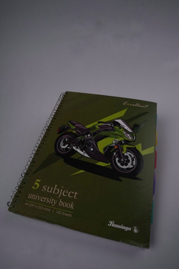 University Notebook 5 Subjects – 150 Pages - Image 2